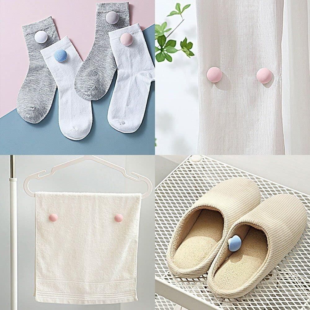 Mushroom Shape Quilt & Bedsheet Fixing Clips (Pack of 6)
